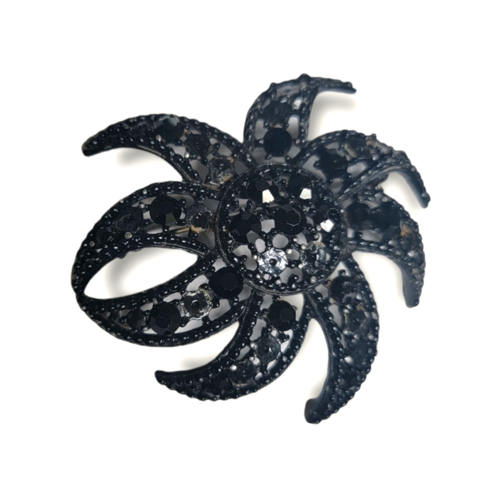 Beautiful Black Brooch / Pin